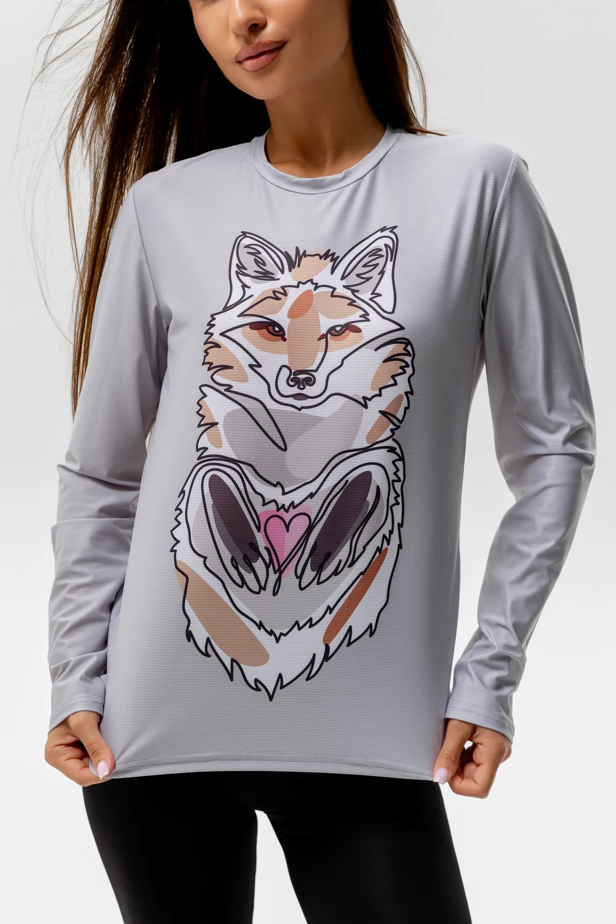 Женский лонгслив FOXY